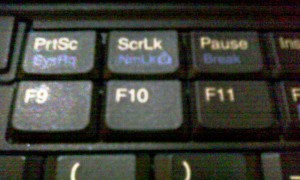 Функциональные клавиши F9-F11